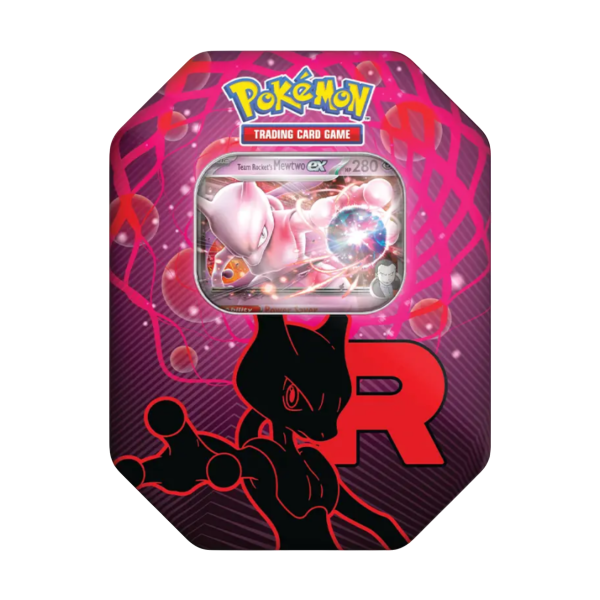 Pokémon - Team Rocket Mewtwo EX Tin