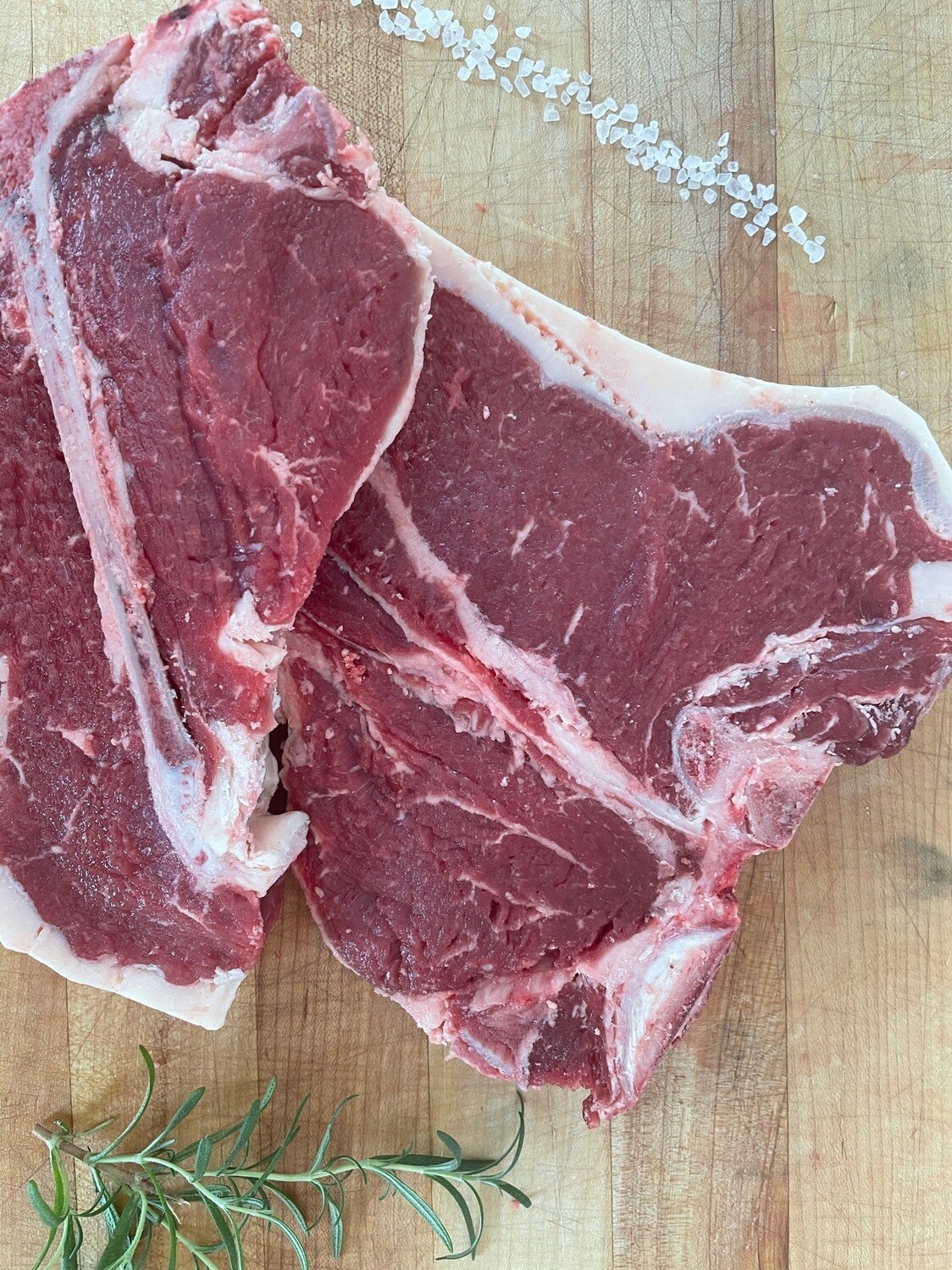 (2) T bone Steak (Approx. $50/pkg)