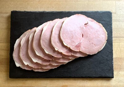 Sliced Canadian Bacon (Approx. $13/pkg)