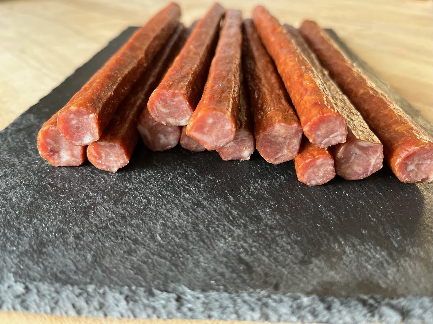 Pork Pepper Sticks (Approx. $15/pkg)