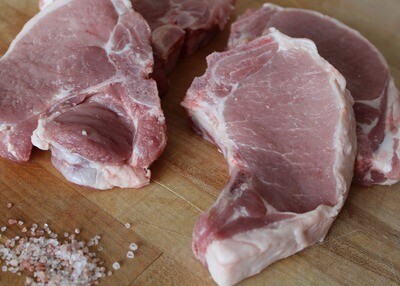 (4) Center Cut Pork Chops (Approx. $15/pkg)