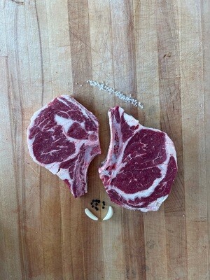 (2) Bone In Rib Steak (Approx. $58/pkg)