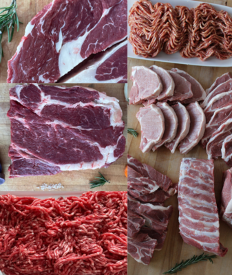 Pork &amp; Beef Box - Approx. $280