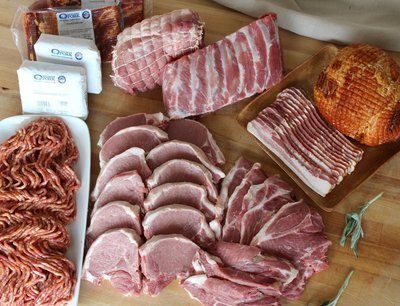 Standard Cut Half Hog -  $3.95/lb.