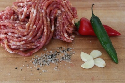 20 lb. Pork Sausage Box  - $115