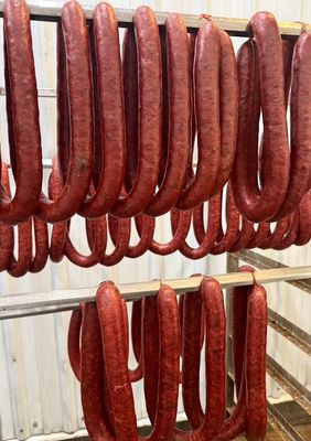 Smoked Country Ring Sausage Spicy  (Approx. $7.50/pkg)