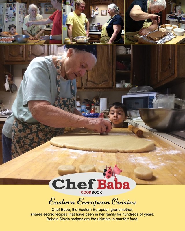 Chef Baba Cookbook: Eastern European Cuisine (Full Color)