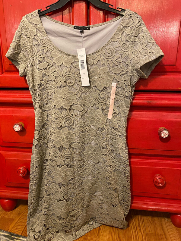Taupe Small Tianna B. Dress New w/ Tags Taupe Small Tianna B. Dress New w/ Tags