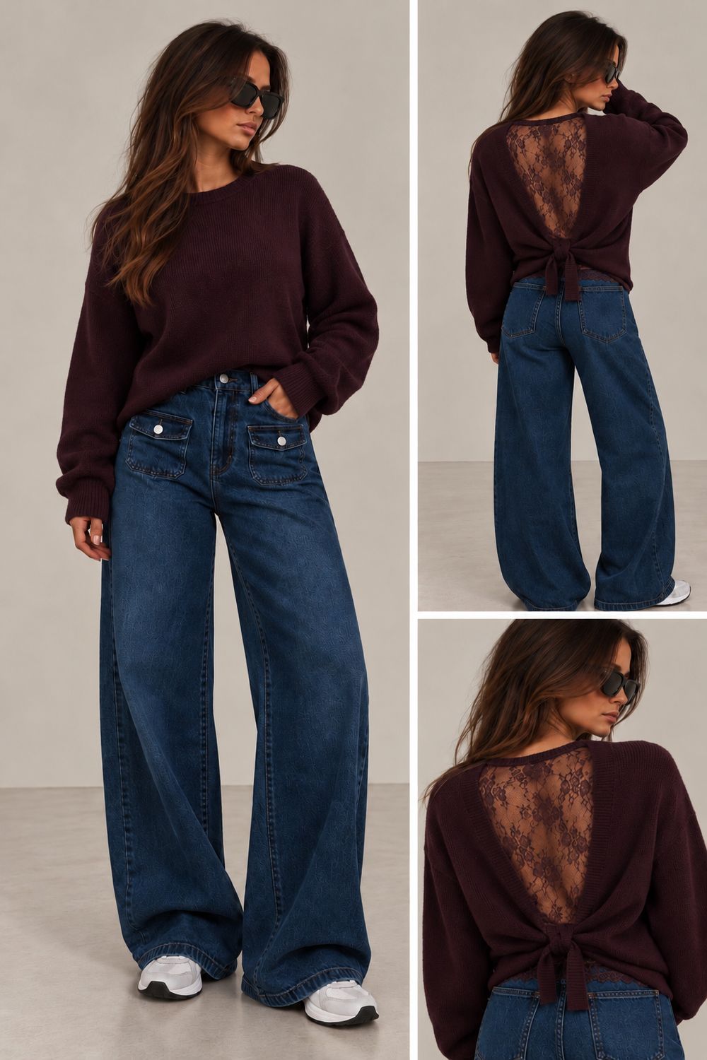 koko open rug blouse