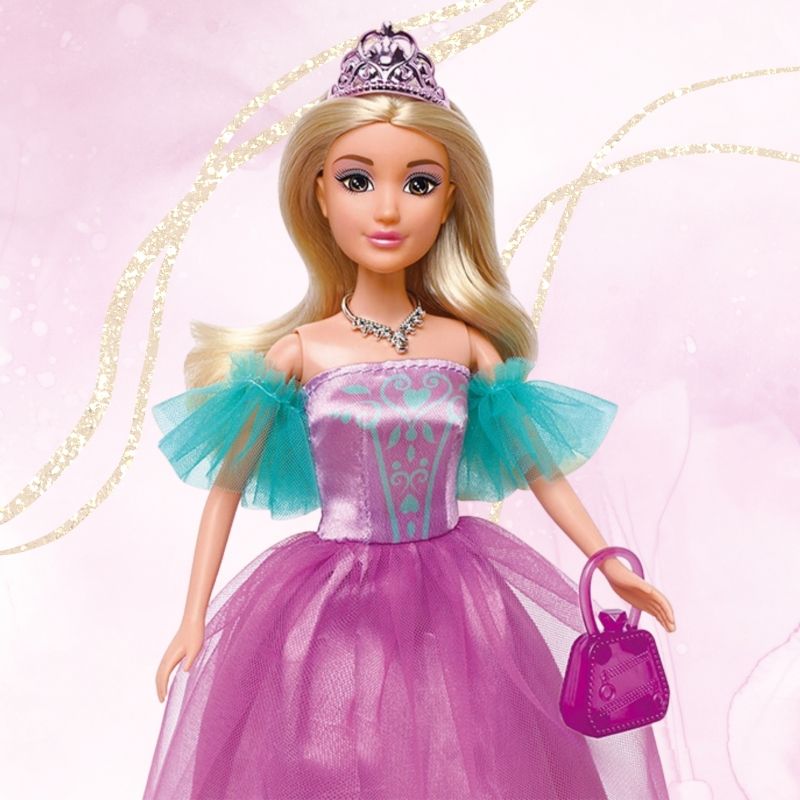 WOOPIE ROYAL Lalka Księżniczka Lily i Magiczny Duży Powóz Karoca Akcesoria