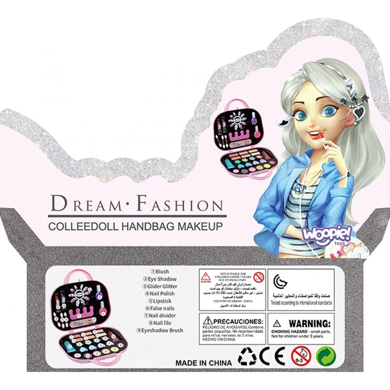 WOOPIE Art&amp;FUN Zestaw do Makijażu w Torebce Kosmetyczka