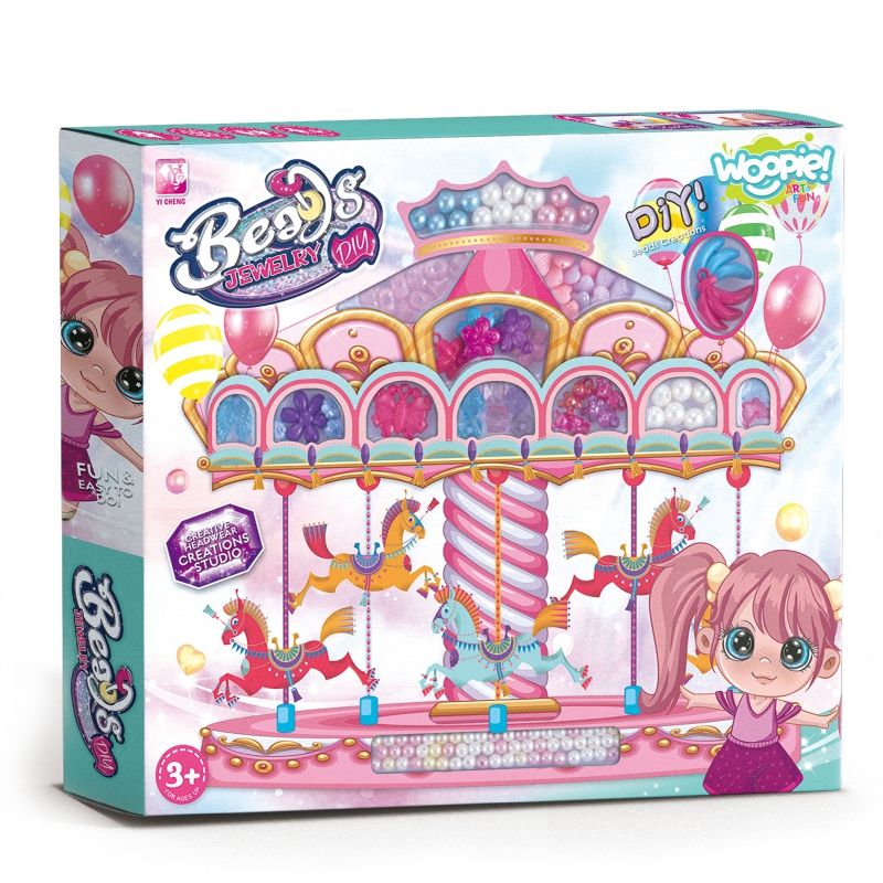 WOOPIE ART&amp;FUN Zestaw do Robienia Biżuterii Bransoletek Wisiorków Pierścionków