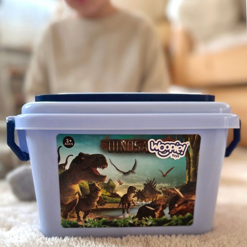 WOOPIE Zestaw Figurki Dinozaury 40 szt.