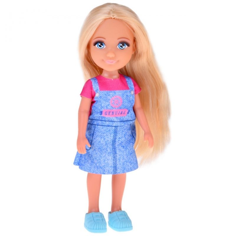 WOOPIE ROYAL Lalka Niki Zestaw z Koniem Samochodem i Przyczepą