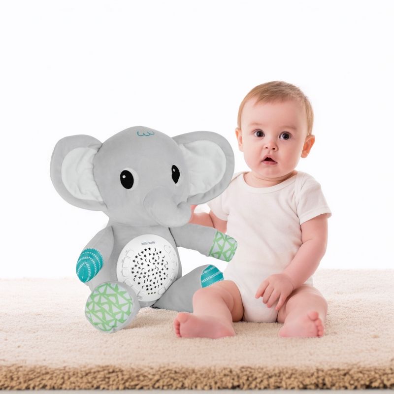 WOOPIE BABY Przytulanka Słonik Z Projektorem Uspokajacz Usypiacz 12 Melodii
