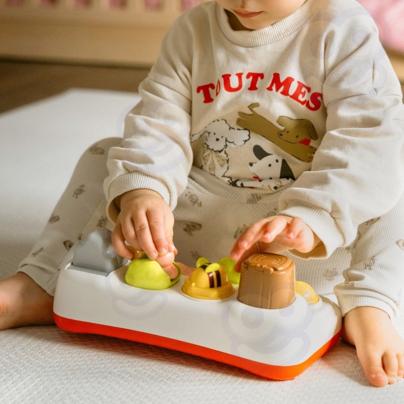 WOOPIE BABY Zabawka Edukacyjna Wyskakujące Zwierzątka ZOO Pop Up