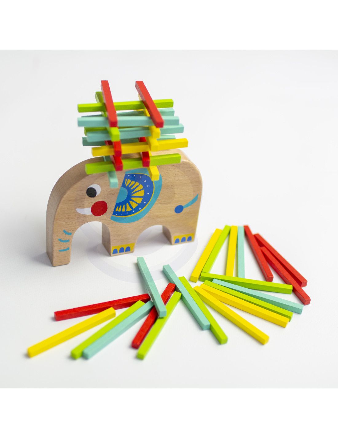 TOOKY TOY Zestaw Gier Zręcznościowych Bierki Bączek JoJo Słonik 46 el.