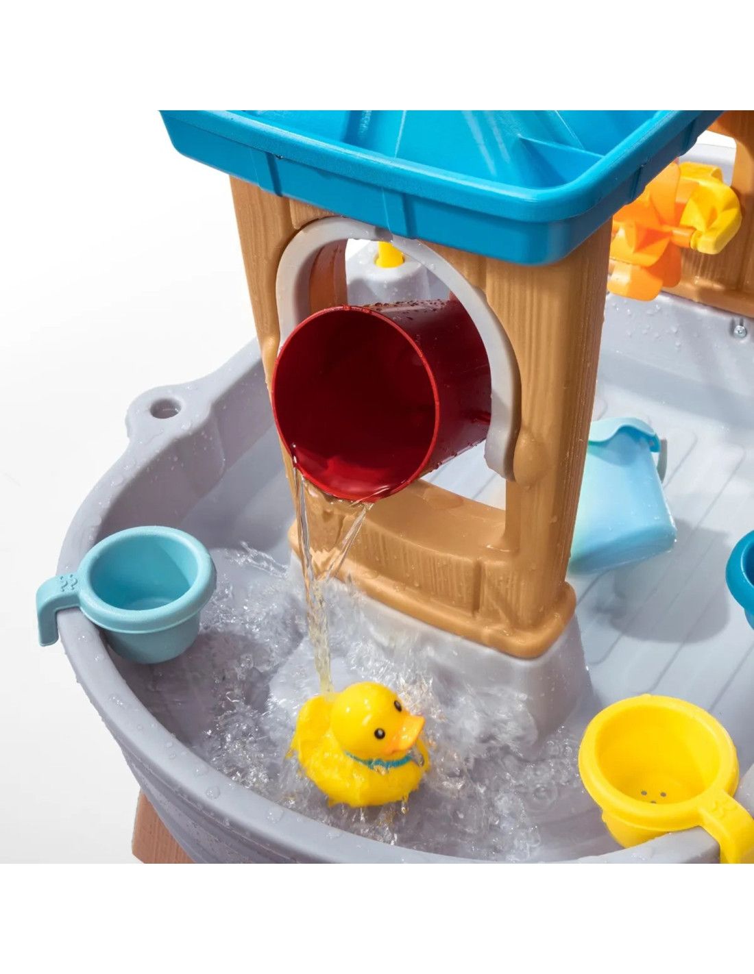Step2 Stół Wodny z Deszczownicą Wiaderkiem i Lejkiem + Zwierzątka