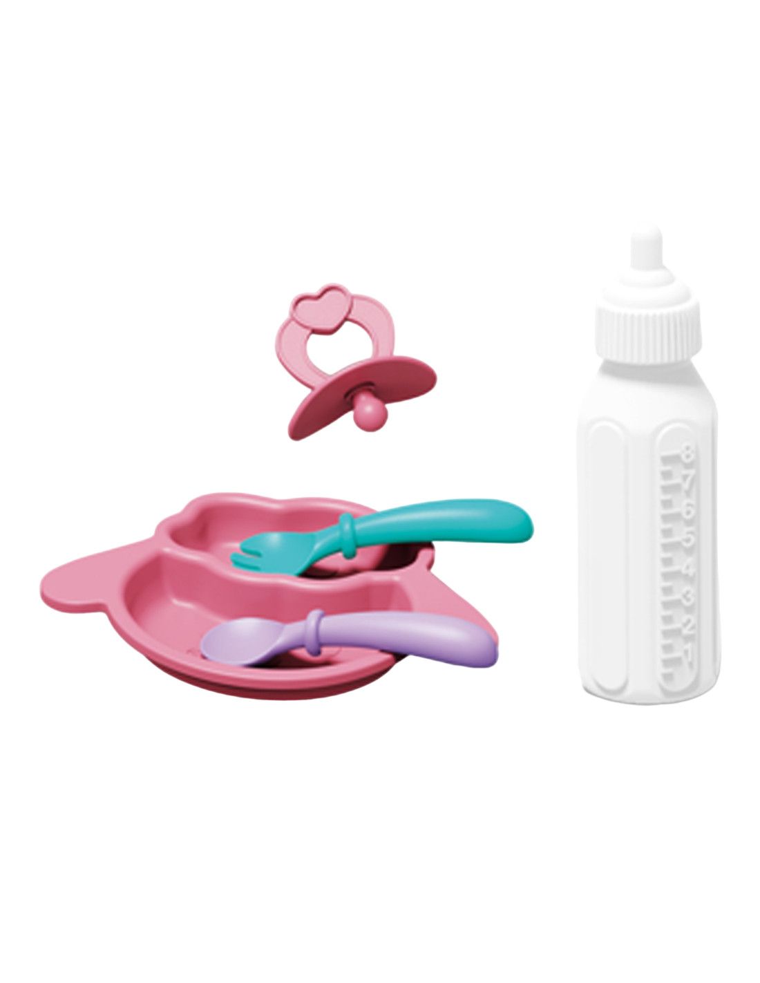 WOOPIE ROYAL Pierwsza Lalka Bobas z Wózkiem Opiekunka + Zestaw do Karmienia