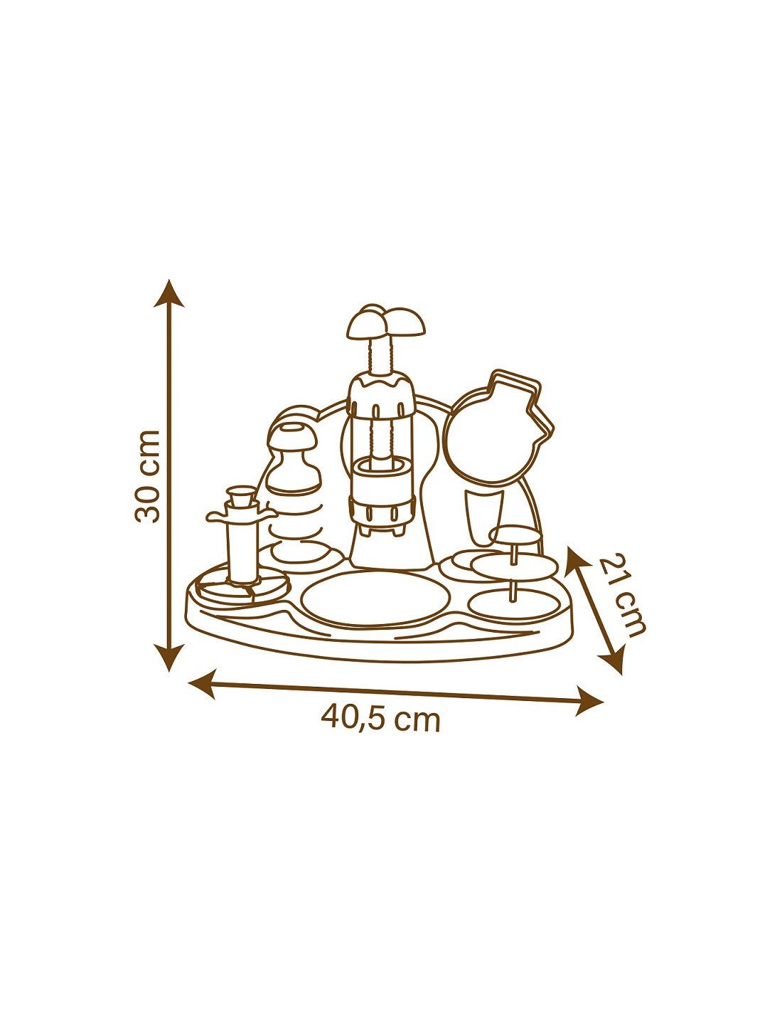 SMOBY Chef Fabryka Ciasteczek Zdrowych Ciastek