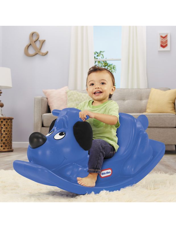 LITTLE TIKES Piesek Na Biegunach Niebieski Bujak