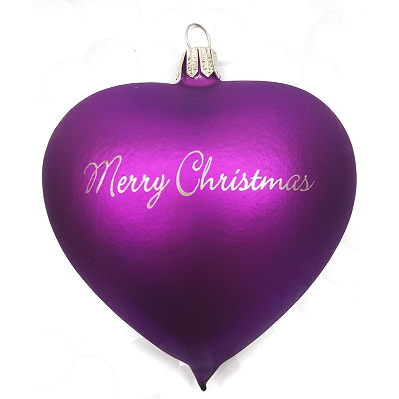 Weihnachtsherz mit Deiner Gravur