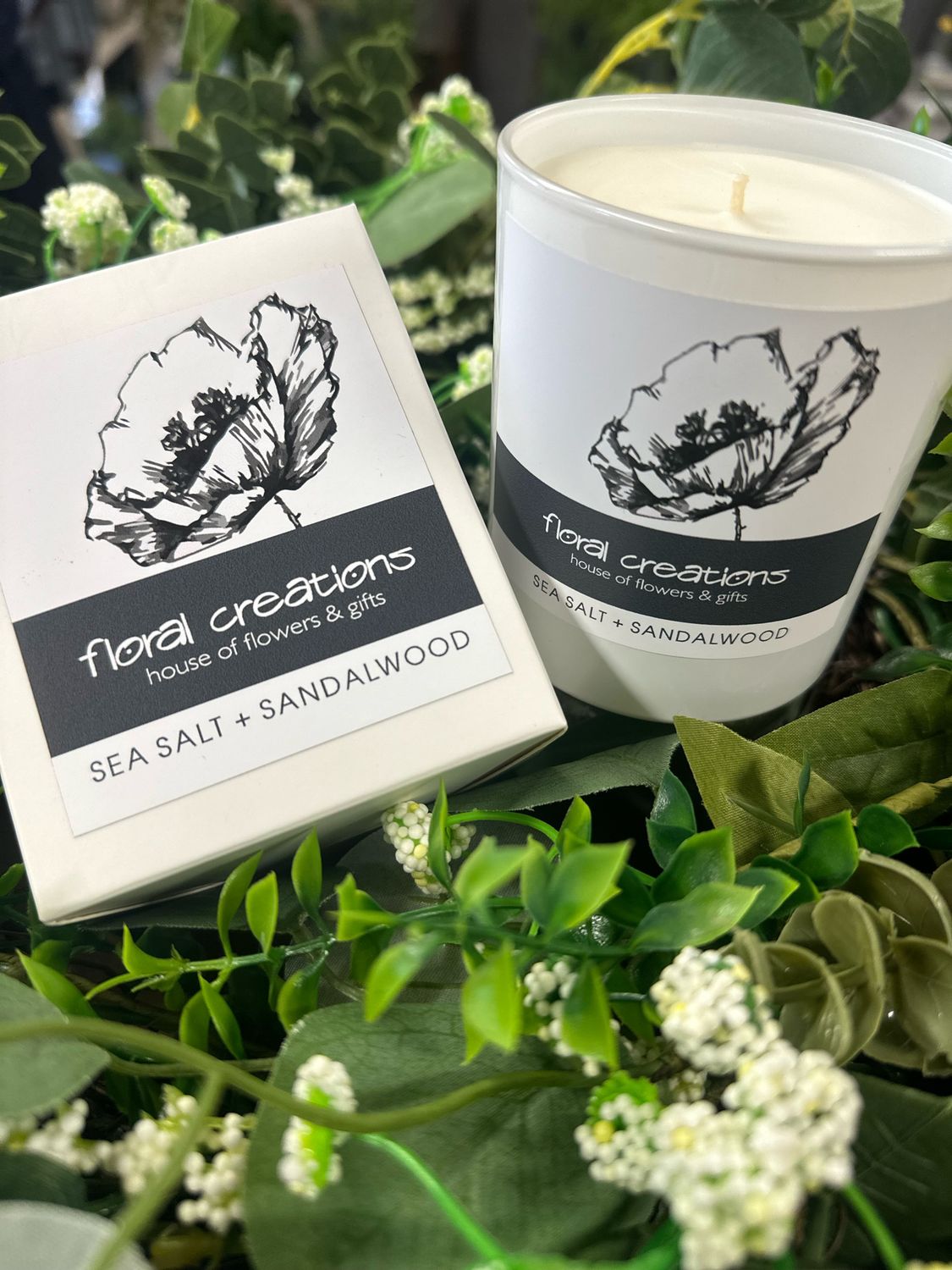 Seasalt & Sandalwood Soy Candle