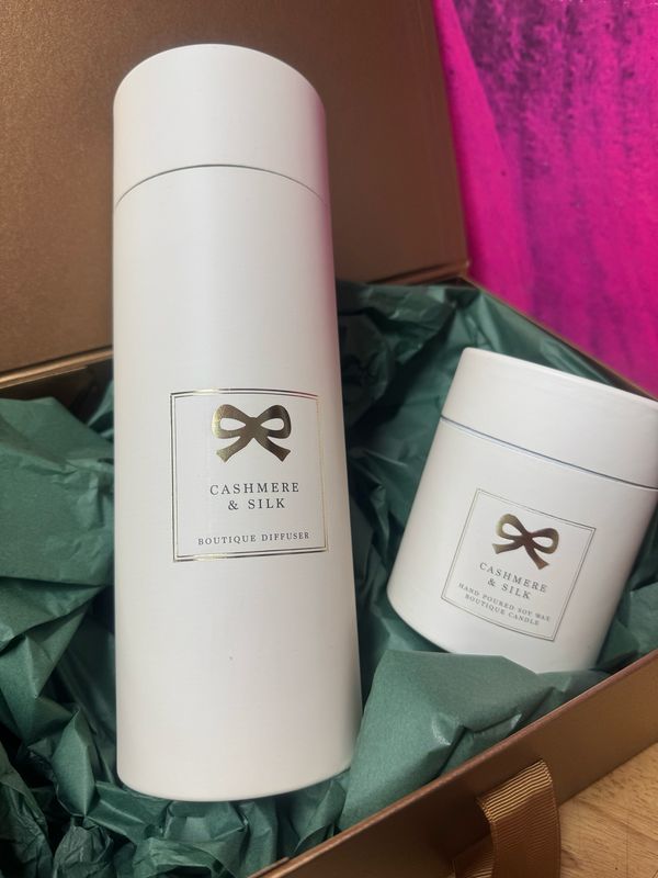 Cashmere & Silk Candle & Reed Diffuser Gift Box