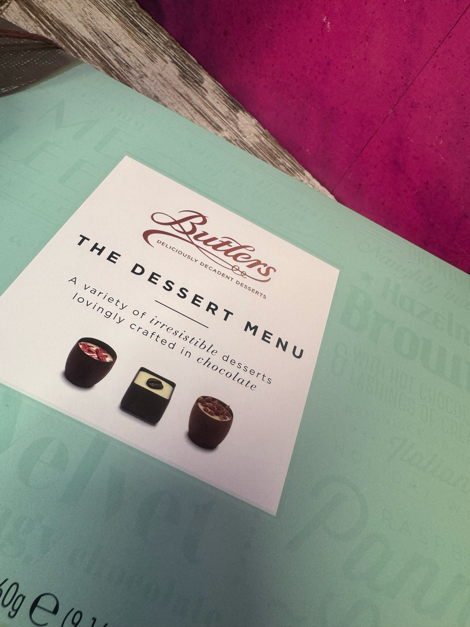 Butlers Chocolate Dessert Gift Set