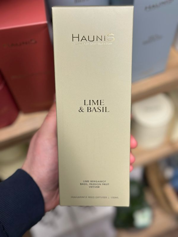 HAUNIS LIME & BASIL DIFFUSER