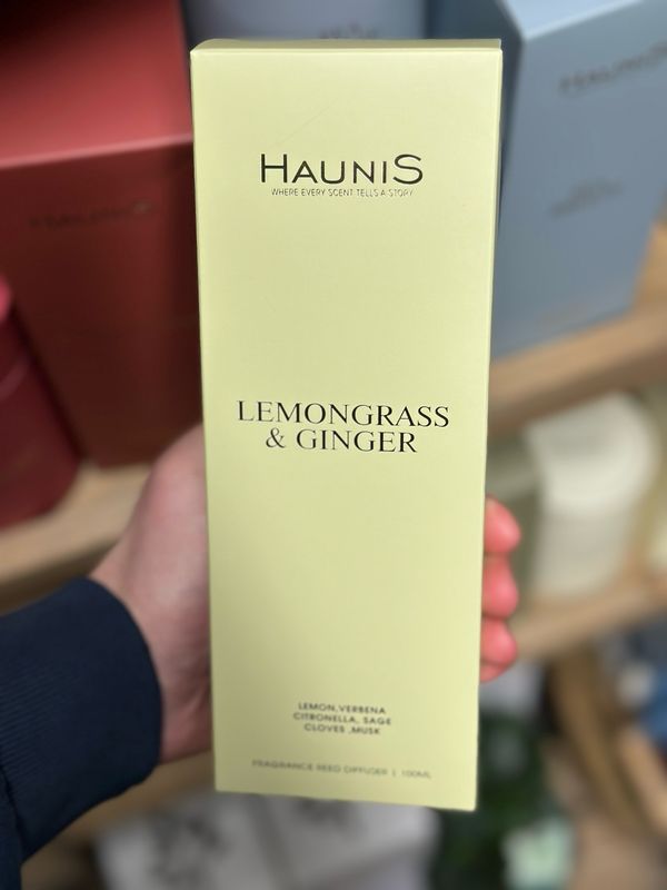 HAUNIS LEMONGRASS & GINGER DIFFUSER
