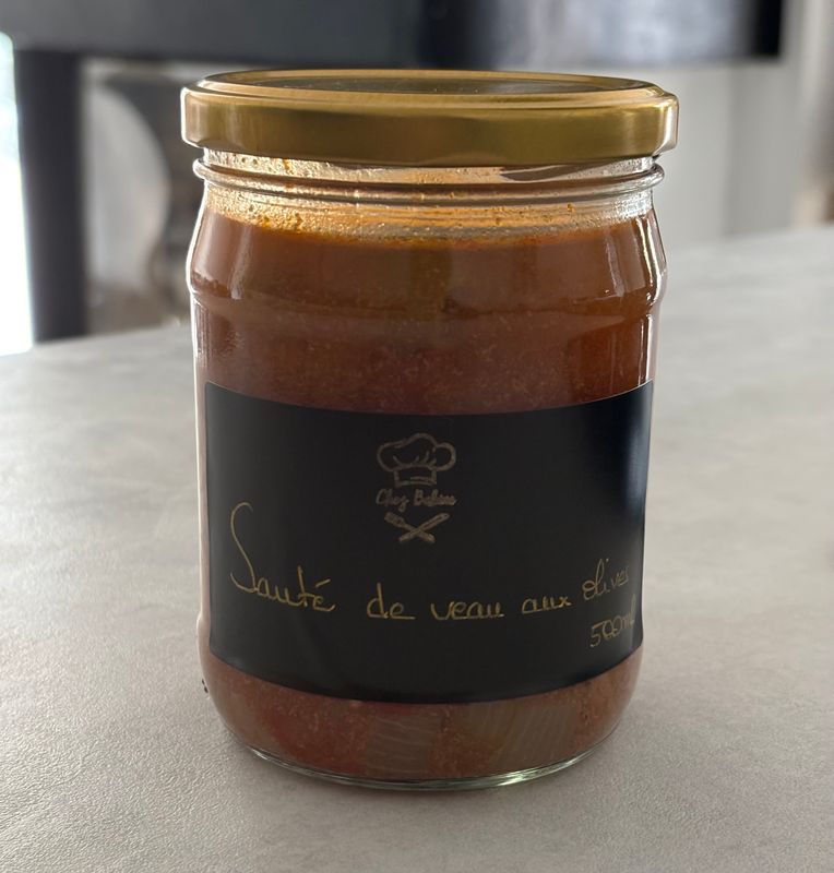 Sauté de veau aux olives