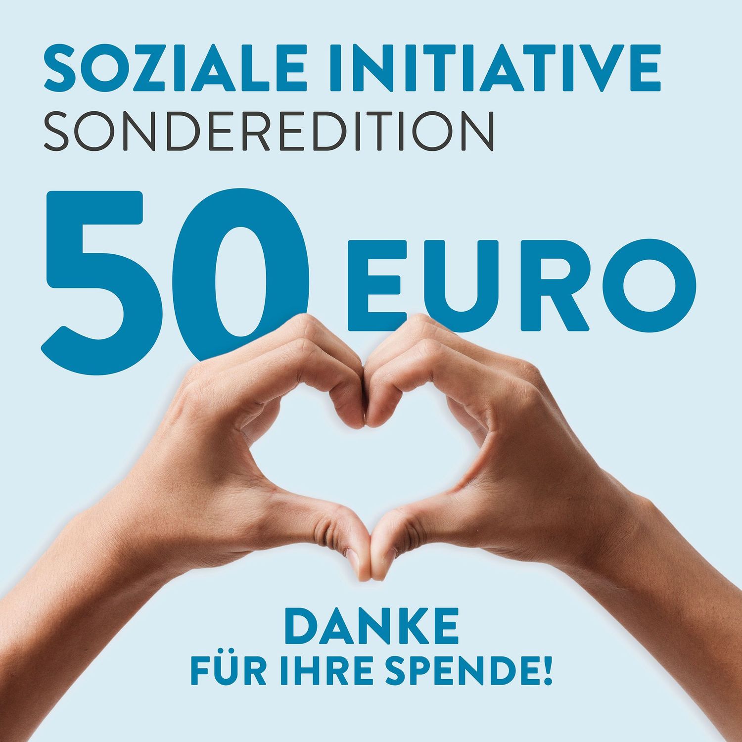 50 EUR Spende zugunsten Soziale Initiative