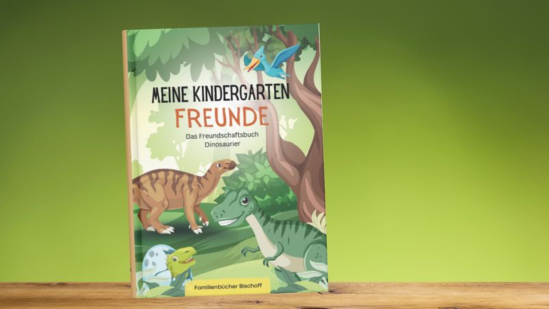 Meine Kindergarten Freunde - Das Freundschaftsbuch Dinosaurier