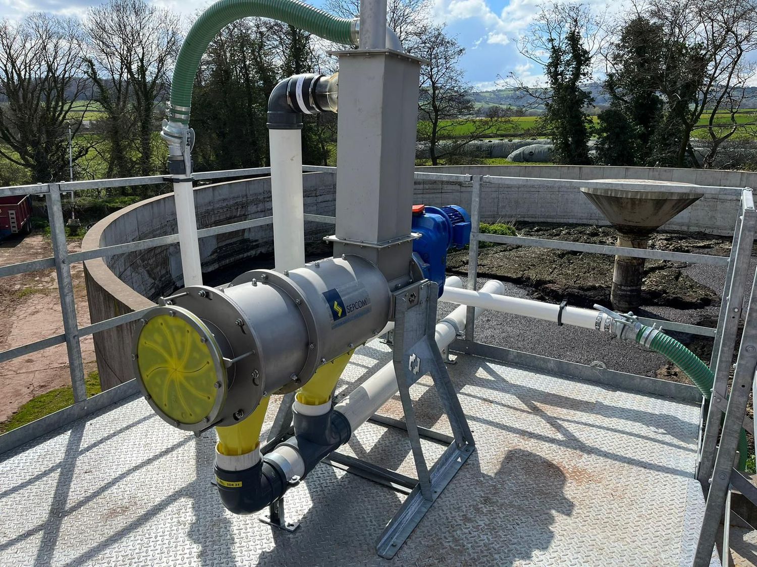 Mastek green bedding separators