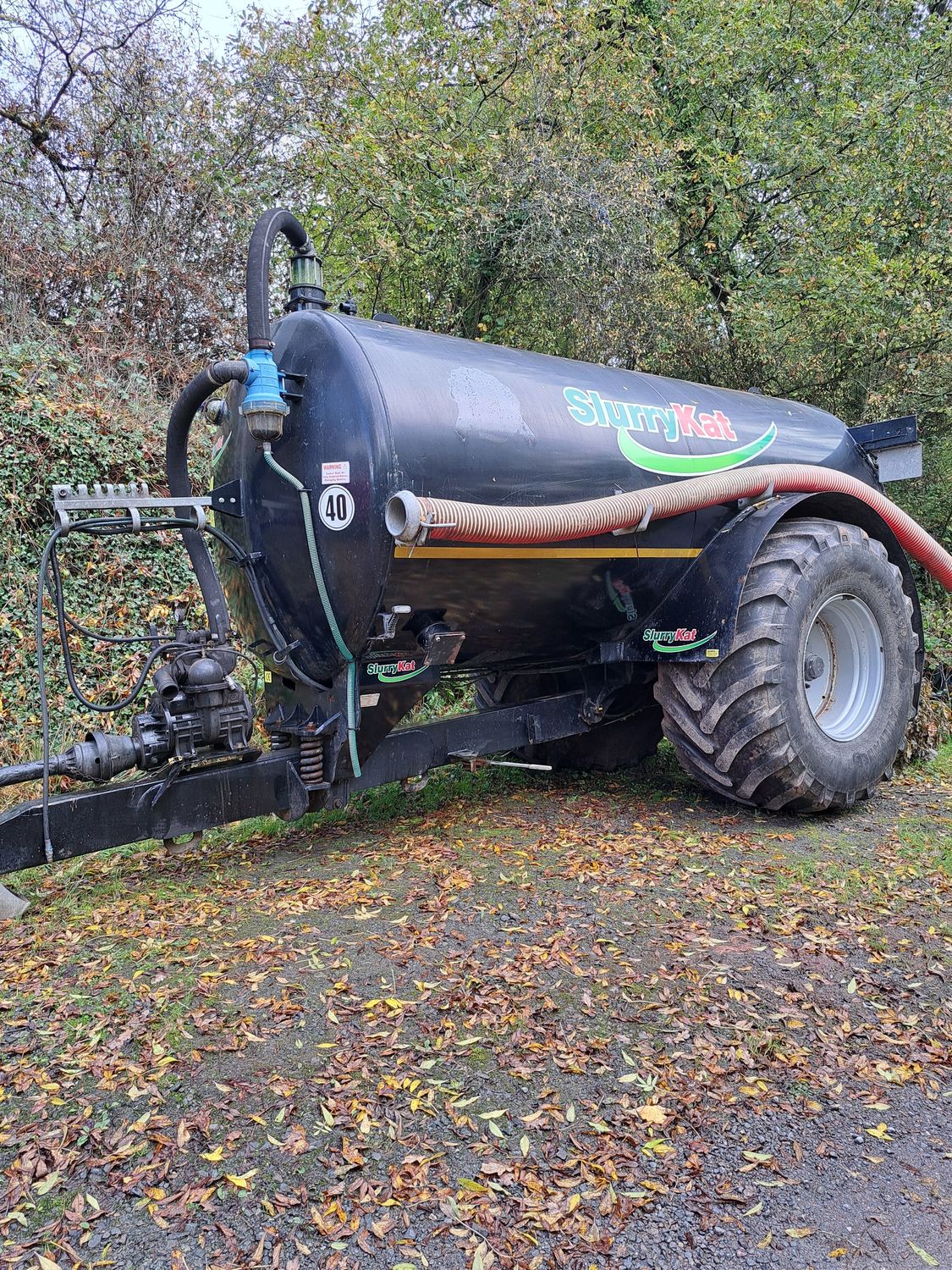Slurrykat 2500 gallon slurry tanker