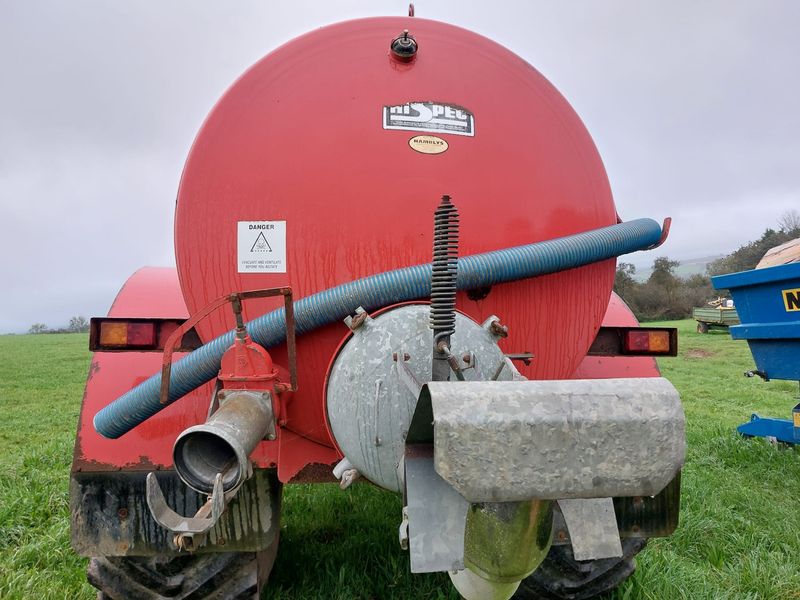 Hi spec 2000 gallon slurry tanker