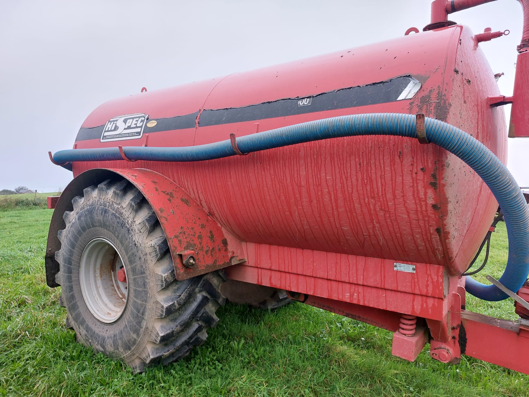 Hi spec 2000 gallon slurry tanker