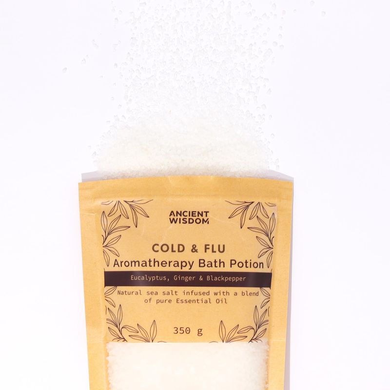 Aromatherapie Bad Zout - Griep &amp; Verkoudheid