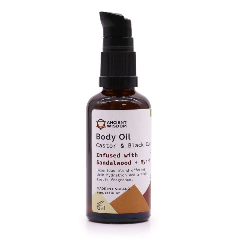 Biologische Lichaamsolie - Sandelhout &amp; Mirre