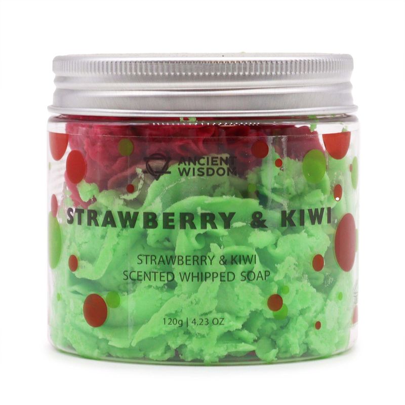 Aardbei &amp; Kiwi Slagroomzeep