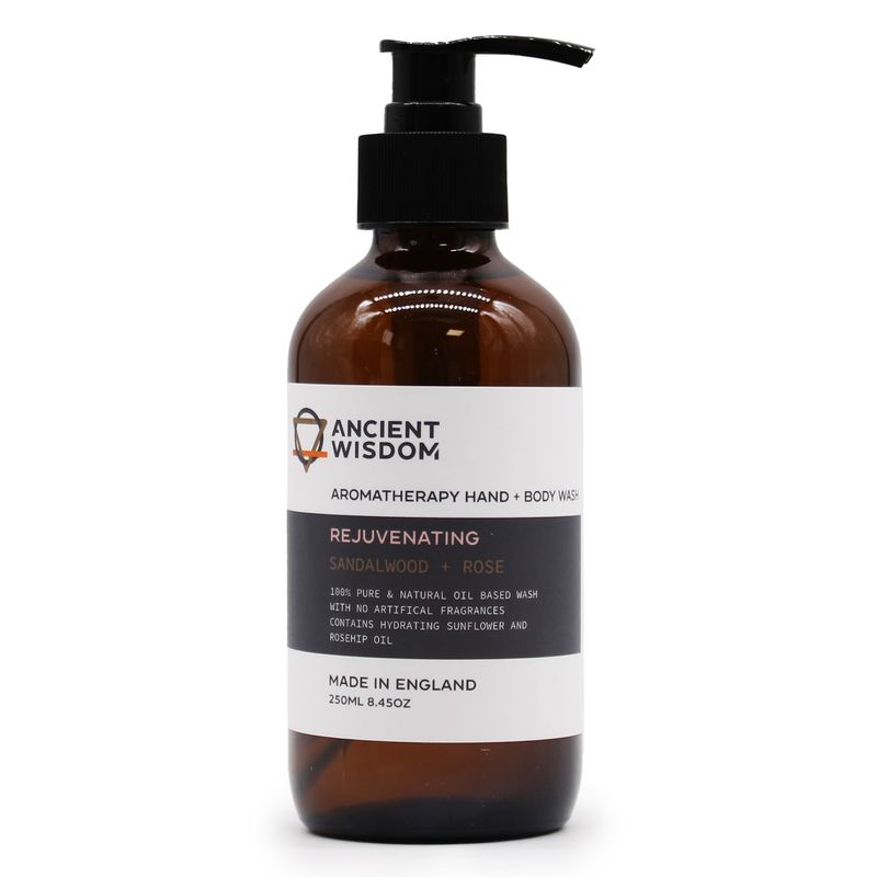 Sandelhout &amp; Rozen Hand &amp; Body Wash 250ml