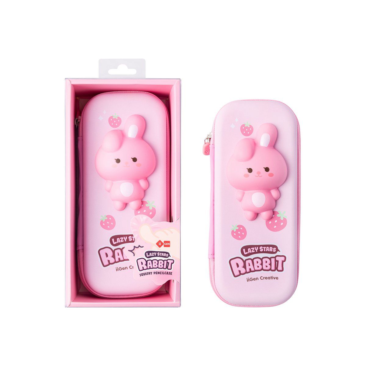 LAZY STARS SQUISHY ETUISJE KONIJN