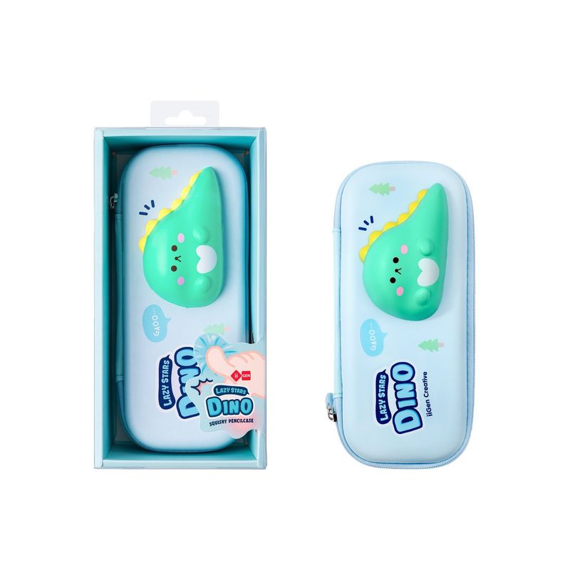 LAZY STARS SQUISHY ETUISJE DINOSAURUS