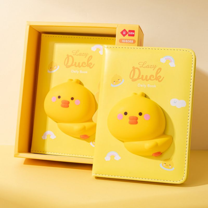 LAZY STARS MINI SQUISHY NOTITIEBOEK EEND