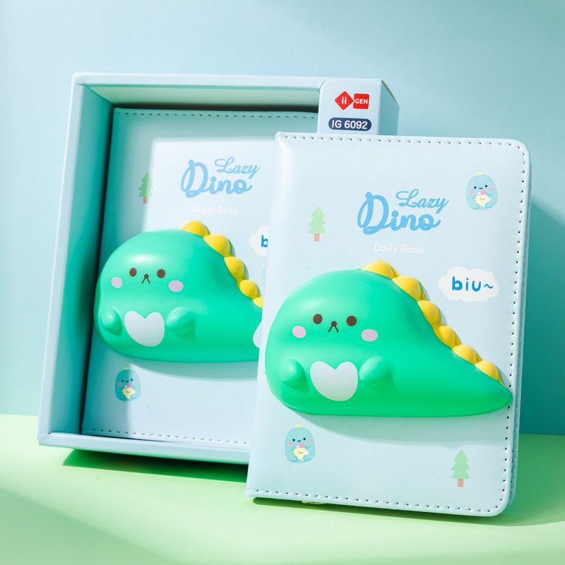 LAZY STARS MINI SQUISHY NOTITIEBOEK DINOSAURUS
