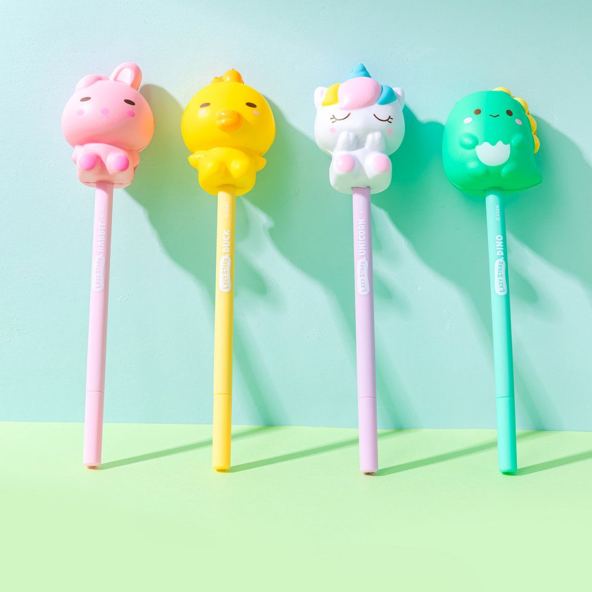 LAZY STARS SQUISHY DOLL GEL PEN KONIJN