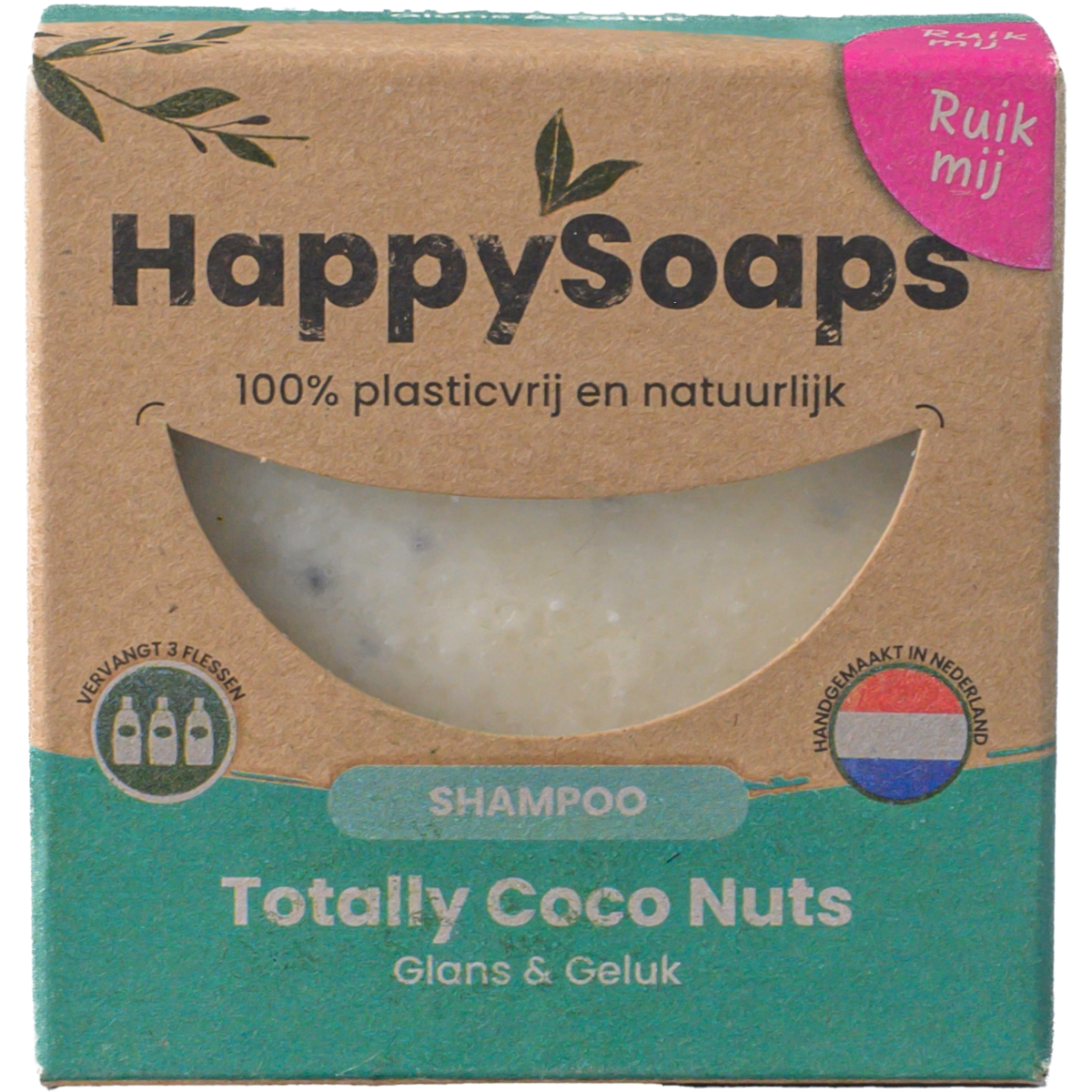 Shampoo Bar - Totally Coco Nuts - Glans en Geluk