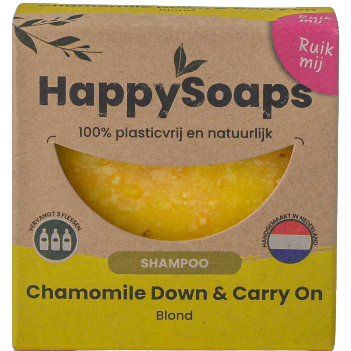 Shampoo Bar - Chamomile Down &amp; Carry On - Blond Haar