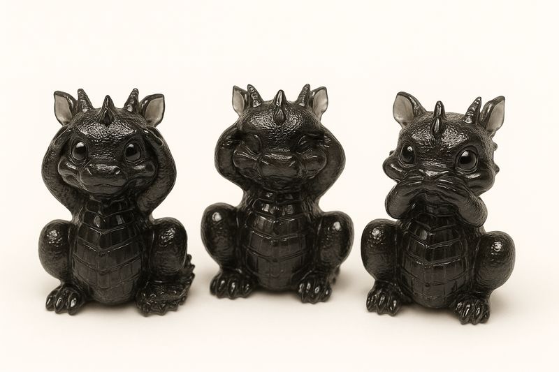 3er Sparset – Magische Drachenfiguren